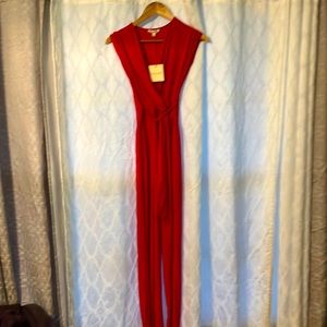 Brand New with tags , vibrant red jumper